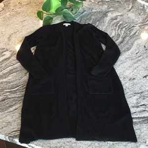 Evereve. - Allison Joy Long Black Cardigan